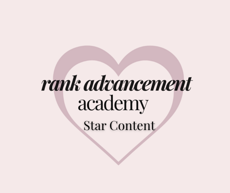 Star Content – Info, Training Sessions & Worksheets