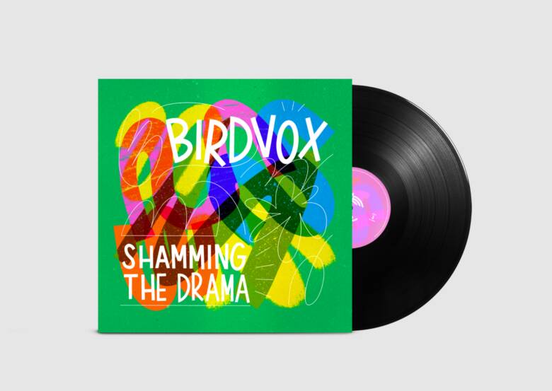 Birdvox Black Mock Ups psd