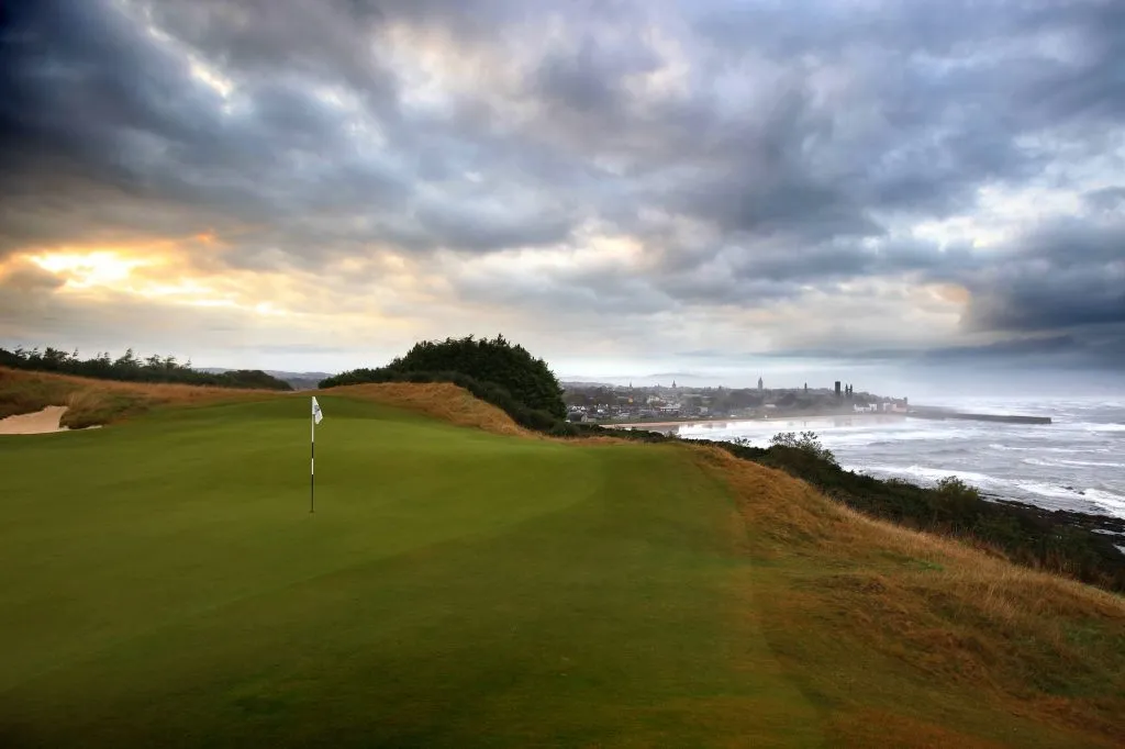 The Castle Course at St. Andrews.