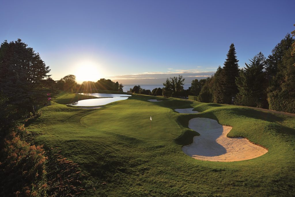 Play golf in France at Champions Course at Evian Golf Club.