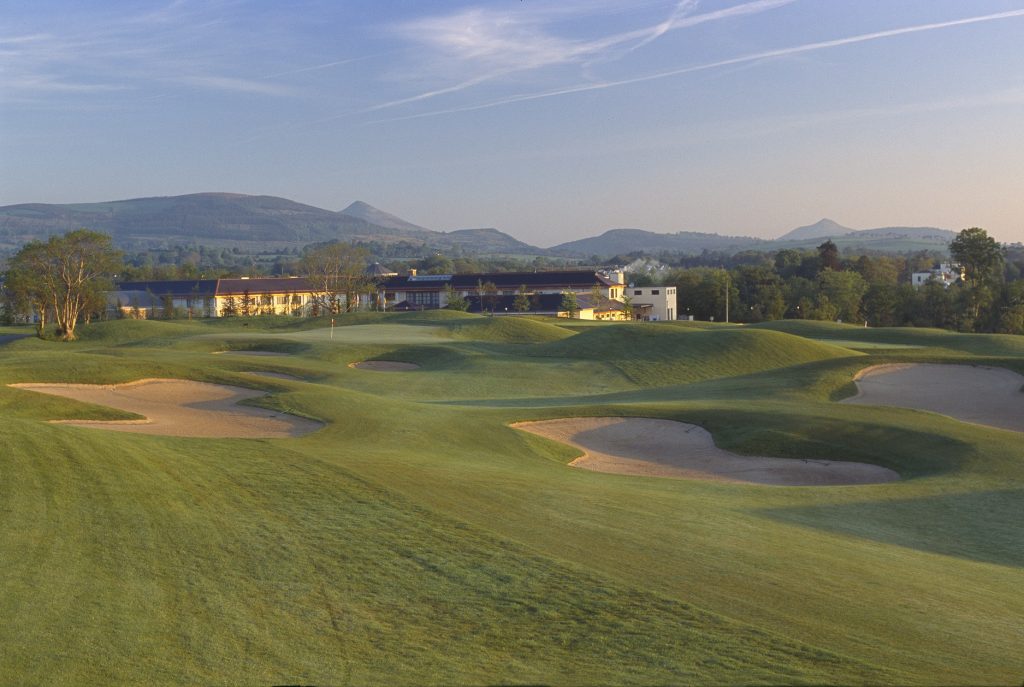 Play golf in Ireland at Druids Heath Golf Course.