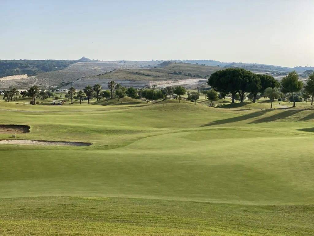 Play golf in Spain at Vistabella Golf Course.
