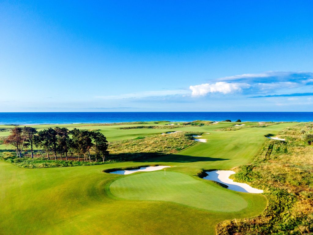 Play golf in Italy on Verdura Links Course at Verdura Resort - Hole 14.