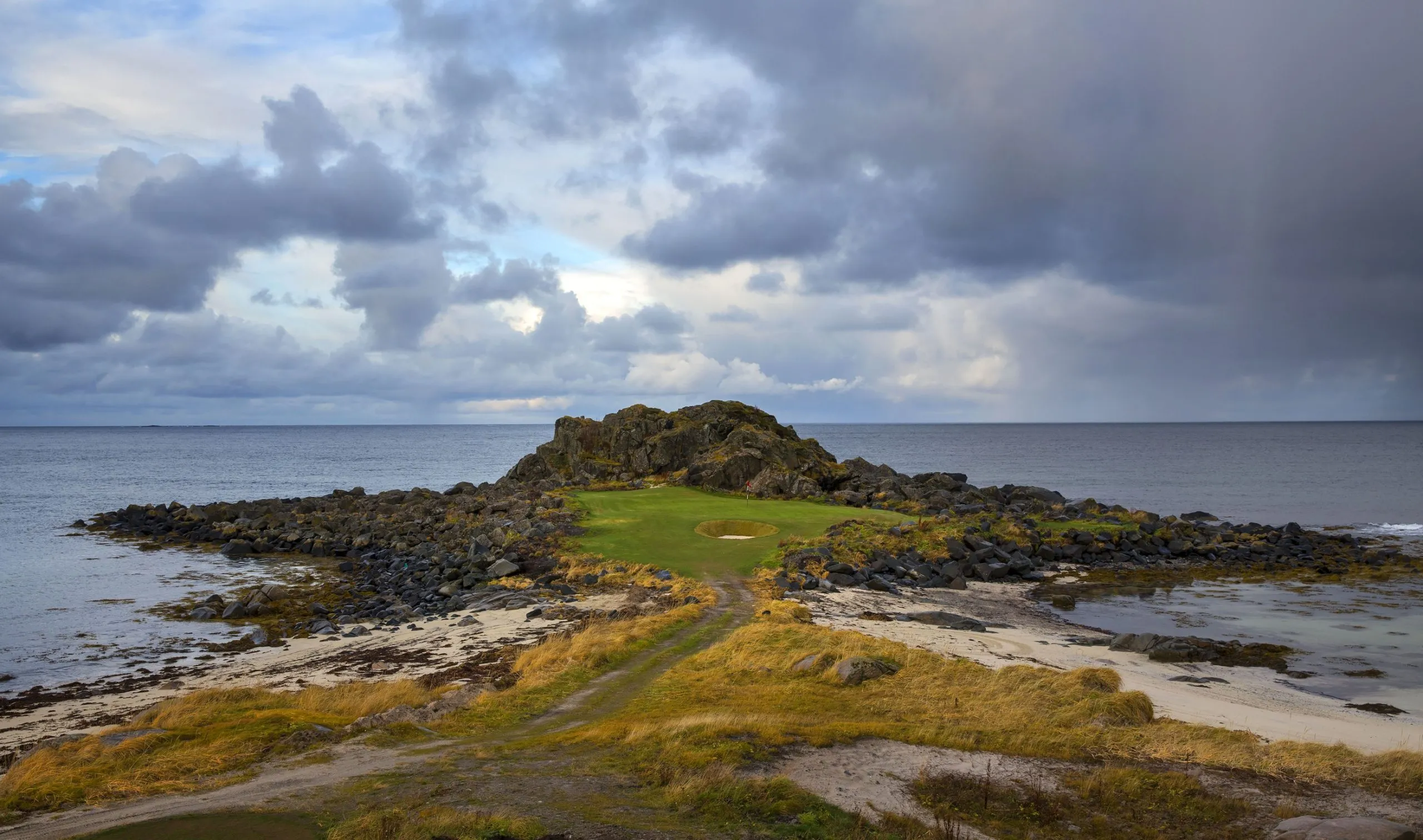 Lofoten Links Golf Course in Norway