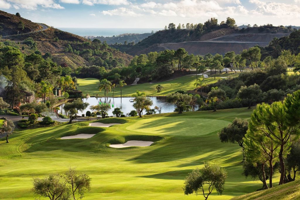 Marbella Club Golf Course on the Costa Del Sol in Spain