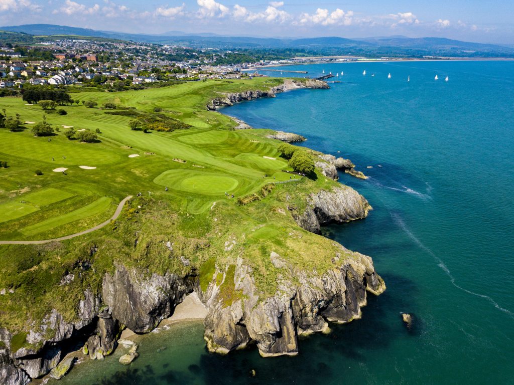 Wicklow golf club in Republic of Ireland