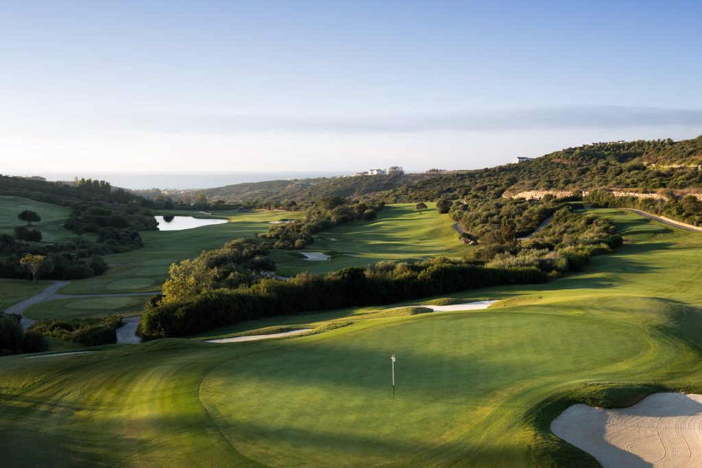 Play golf in Costa del Sol at Finca Cortesin Golf Course
