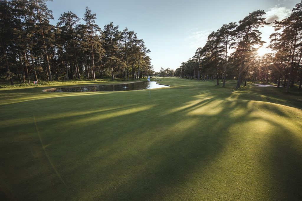 Play golf in Sweden on the East Course at Kristianstads Golf Club