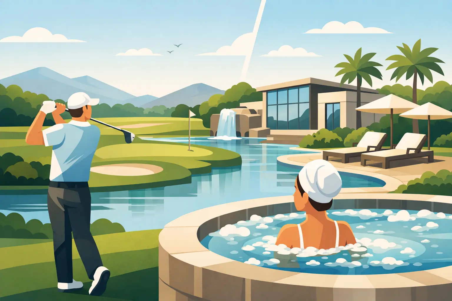 Golf Breaks with Spa That Truly Work