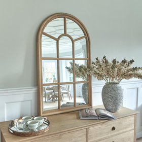 Arched Window Mirror