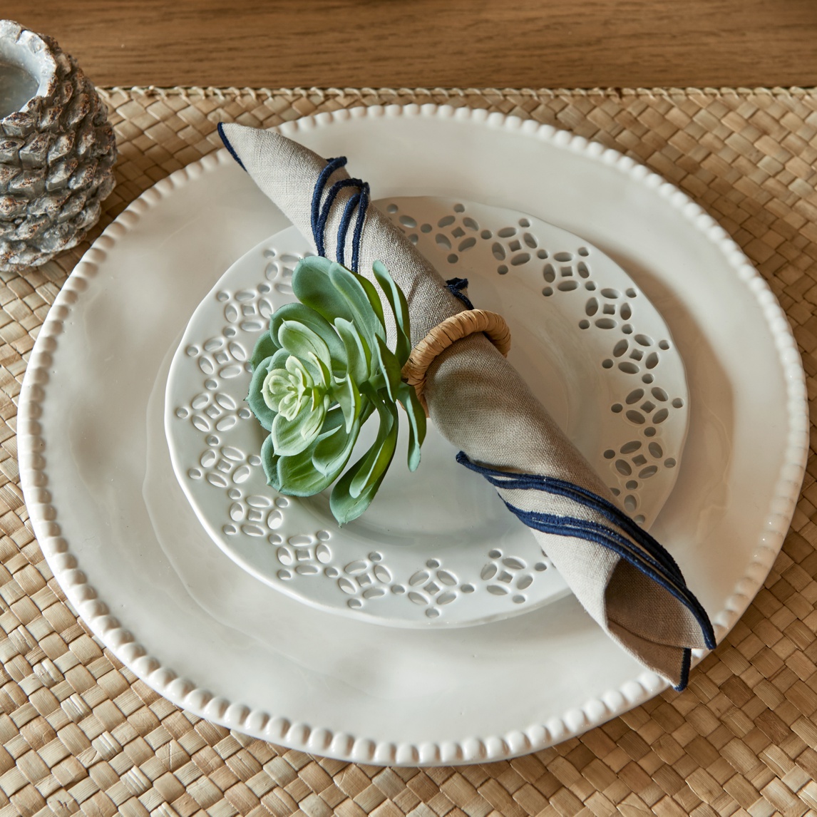 Echeveria Napkin Ring