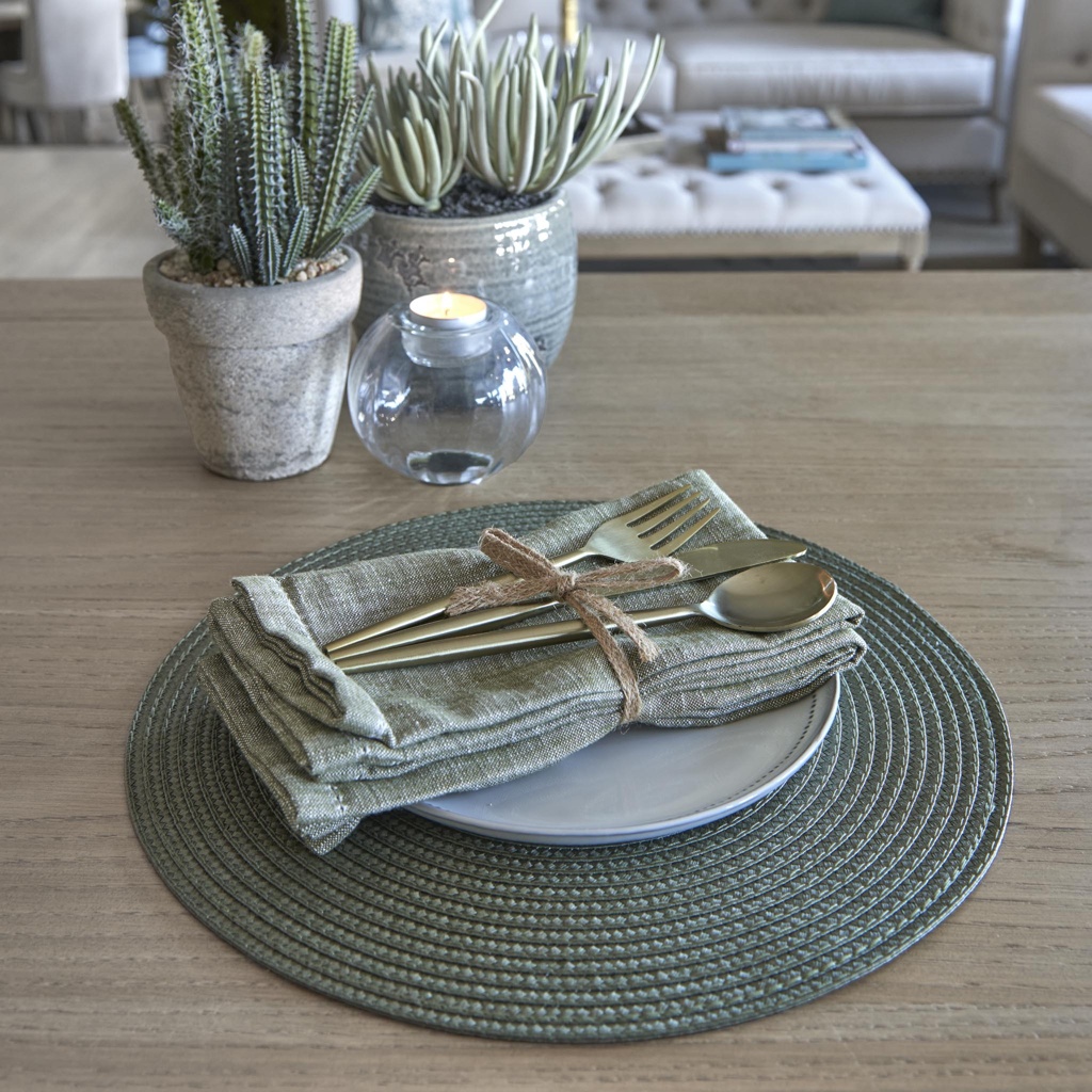 Napkin Olive Set of 4