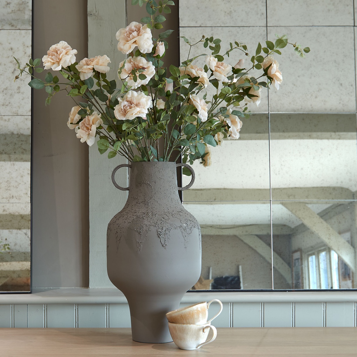 Alora Textured Tall Vase