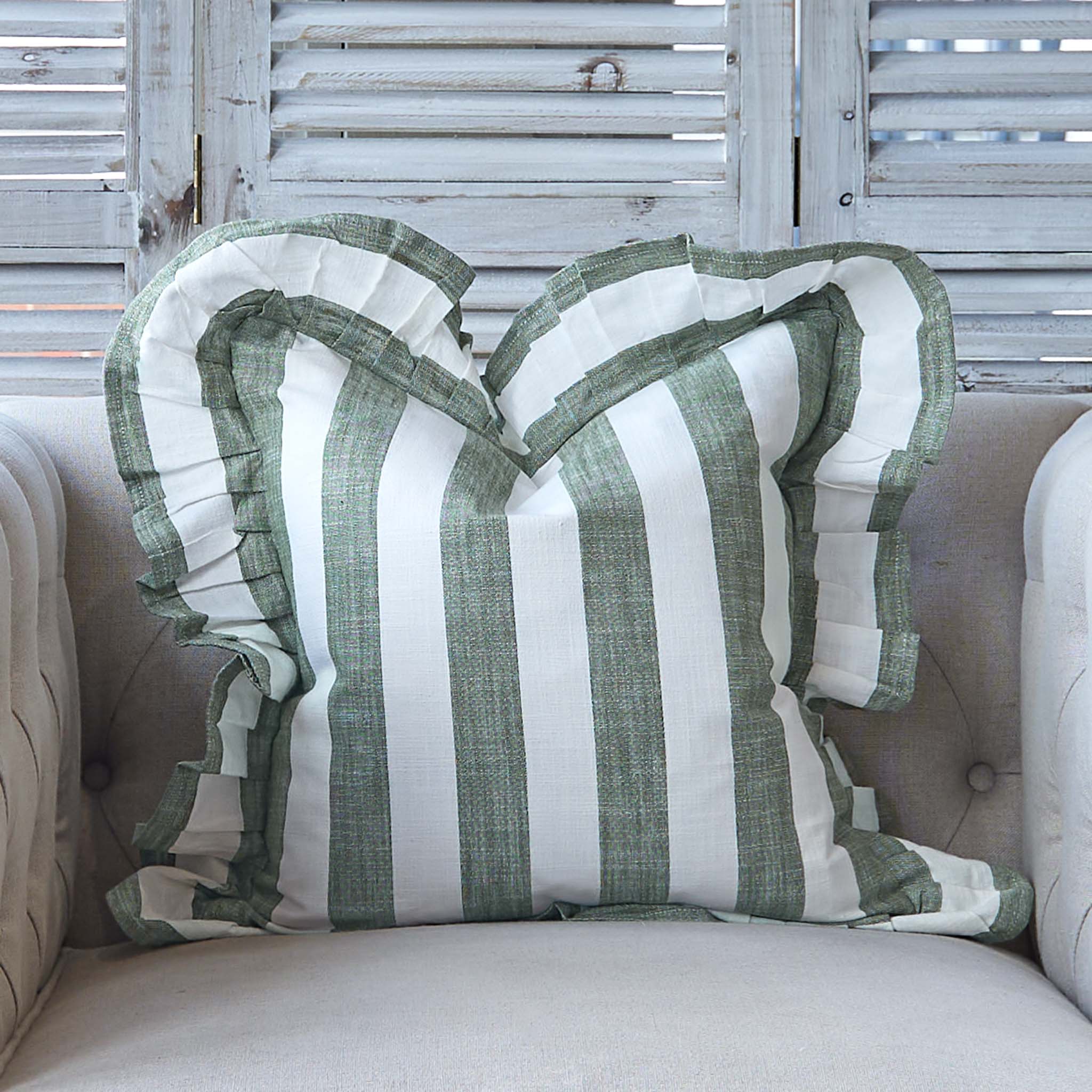 Wide Stripe Cushion