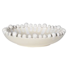 Neutral Dripping Bobble Bowl