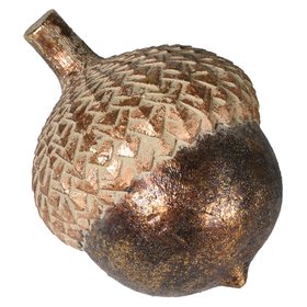 Large Bronze Acorn Decoration