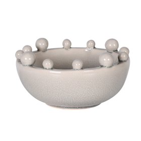 Mini Beige Bobble Bowl