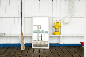 Press Loft Bilderrahmen Strandhaus