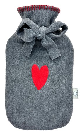 Wärmflasche Elsa mit Herz