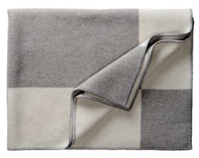 Wollplaid Manchester grau