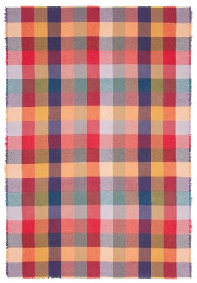 Cashmereplaid St. Tropez lila-rot