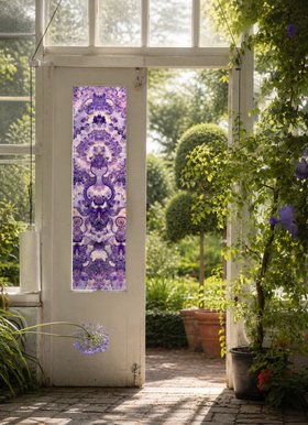 Violetta Printed Window Film