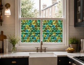 Bottles Printed Window Film