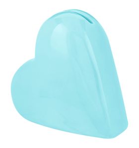 Heart Money Box, Blue
