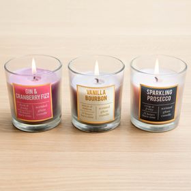 Poundland - Spring 2020 Homewares Range: Scented Glass Candles, £1