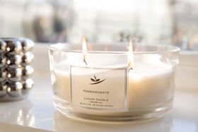 Poundland  - Spring 2020 Homewares Range: Faux Malone Candle & Bobble Candle