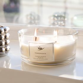 Poundland  - Spring 2020 Homewares Range: Faux Malone Candle & Bobble Candle