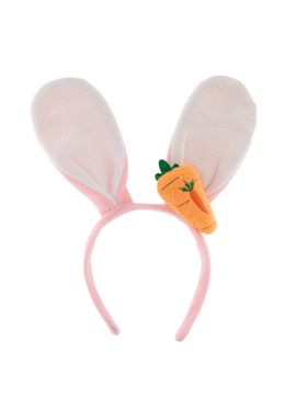 Easter Bunny Ears & Carrot Headband