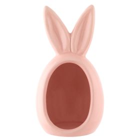 Pink Easter Bunny Ears Tealight Holder