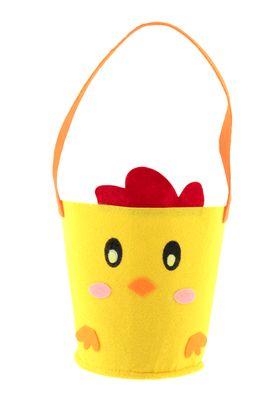 Easter Chick Felt Basket