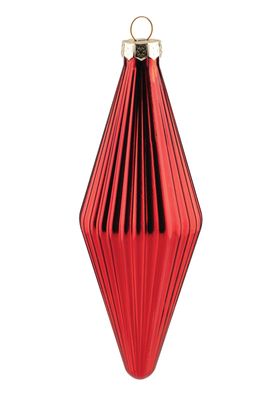 Christmas 2025 - Red Sparkle Pendant Tree Decoration