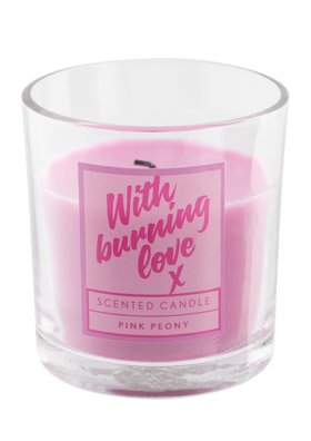 'With Burning Love' Candle