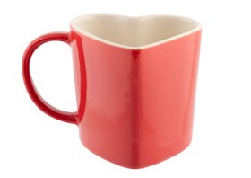 Valentines Red Heart Mug