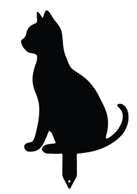 Cat Garden Stake