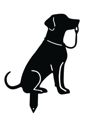 DOg Garden Stake
