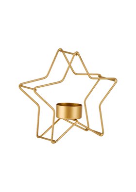 Christmas 2026: Gold Star Tealight Holder