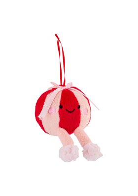 Christmas 2026: Plush Christmas Bauble Decoration