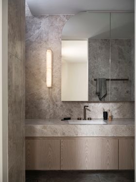 Made By Mayfair Times LED Linear Wall Sconce in Alabaster