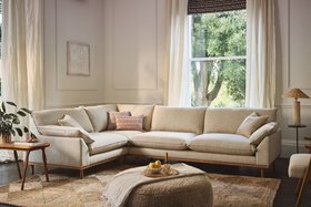 Soho Corner Easy Clean Recycled Weaves Vanilla