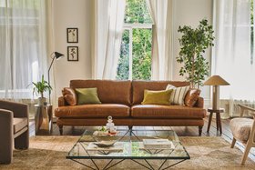 Notting Hill XL Sofa Antiqued Leather Bison