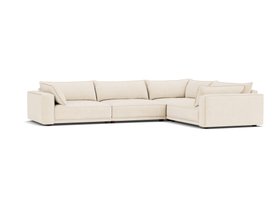 WIMBLEDON LARGE CORNER SOFA LARGE U SHAPED CORNER SOFA CLOUD DANCER
