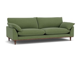 SOHO LARGE SOFA EASY CLEAN VELVET VINTAGE GREEN