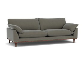 SOHO LARGE SOFA FROSTED STEEL