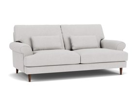 KNIGHTSBRIDGE MEDIUM SOFA STAIN RESISTANT HOUSE FABRIC PEARL