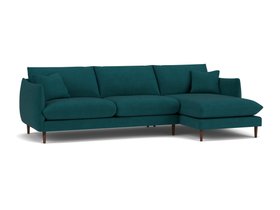 GREENWICH MEDIUM CHAISE SOFA CHENILLE CANTON