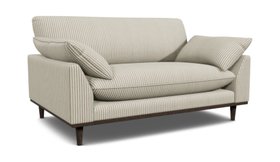 Soho Loveseat in Classic Stripe Turtle Dove
